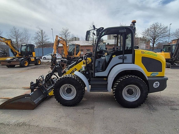 Kramer 5055e - 410 Timmar! - inkl skopa & hyd gaffelställ