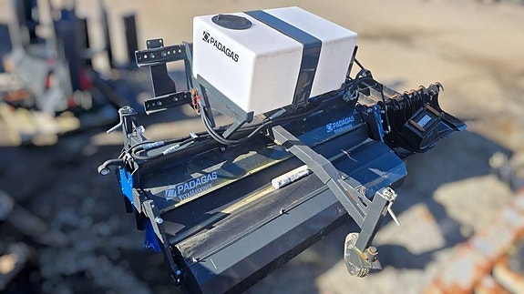 Sopvals m vattentank uppsamling