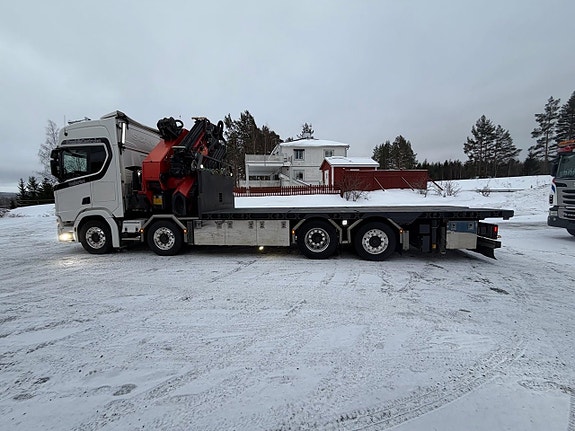 Bodbil Scania R500 8x2 12.7 -2018 | Palfinger... via auktion 13 of 27
