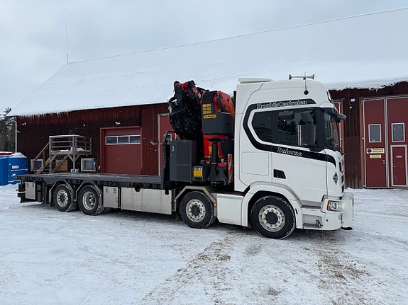 Bodbil Scania R500 8x2 12.7 -2018 | Palfinger... via auktion 5 of 27