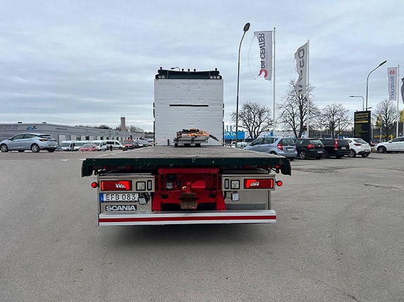 Scania S520 V8 6x2*4 Flakbil med lämmar, Euro 6 4 of 12
