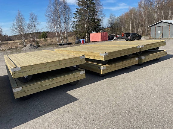 20 % på kvarvarande pontonbryggor