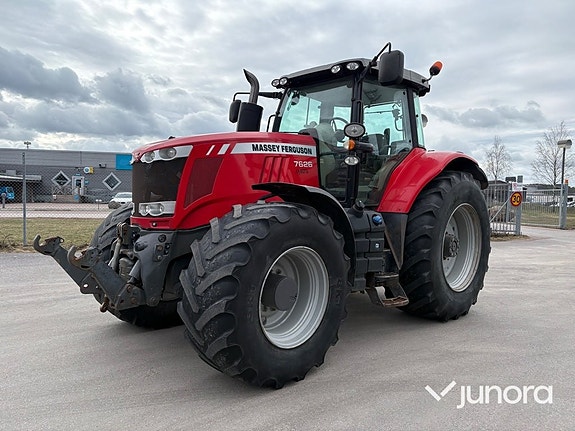 Traktor - Massey Ferguson, MF 7626,  Dyna-6, Med frontlyft