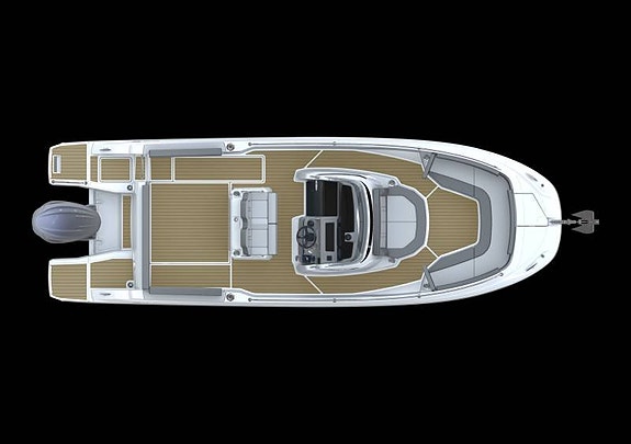 Jeanneau Cap Camarat 7.5 CC -26, Yamaha 225hk 8 of 11
