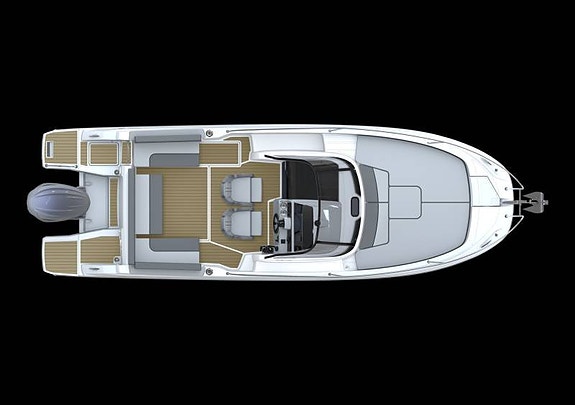 Jeanneau Cap Camarat 7.5 WA -26, Yamaha 225hk 10 of 11