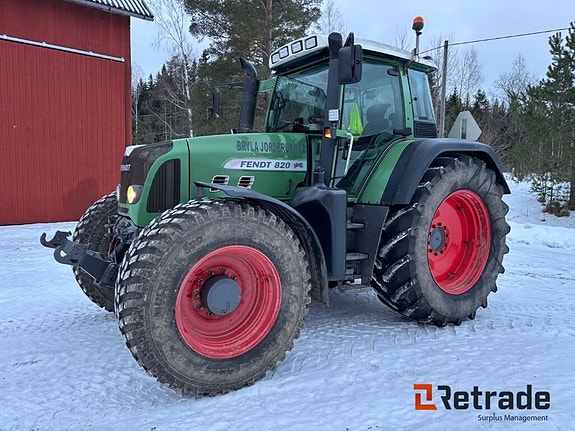 Traktor Fendt 820 Vario tms - GPS