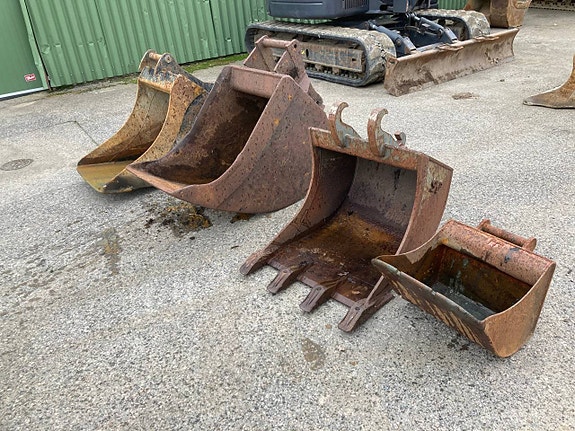 Grävskopor,kranarn,grävmaskin