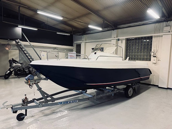 Barcon 22 WA Mercruiser 3.0L Sötvattenkyld GPS Ruff Trailer! 4 of 5