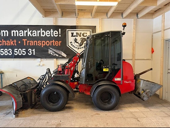 Weidemann 1160 Vikplog, Sandspridare - Finans & Transport