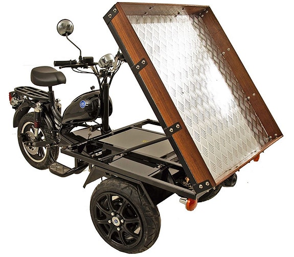Viarelli El – Flakmoped MGB Delivery Framhjulsdriven KLASS 1 – 45 km/h 2 of 11