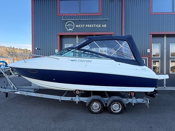 Triton 225 DC -07 med Mercruiser 120hk Diesel