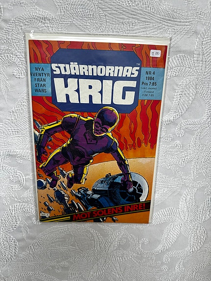 Stjärnornas Krig nr 4 (1984) – “Mot solens inre!” (inplastad) Star Wars
