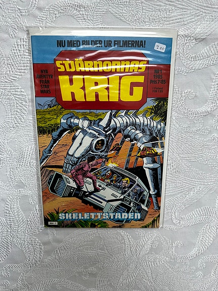 Stjärnornas Krig nr 1 (1985) – “Skelettstaden” (inplastad) Star Wars