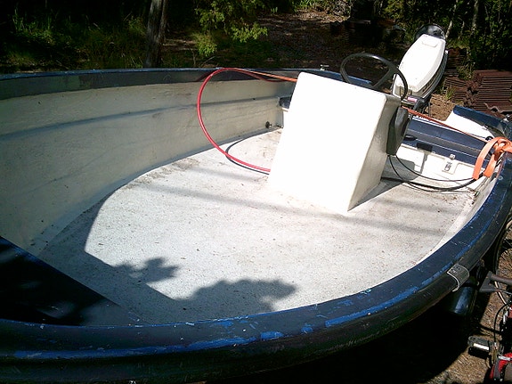 styrpulpet båt som är ca 5 meter BRA PRIS SNABB AFFÄR! 4 of 4