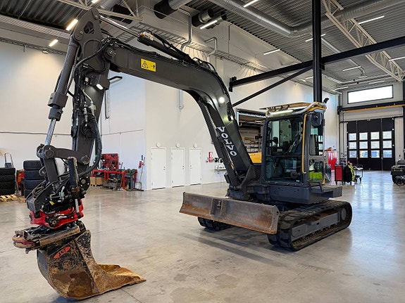 Volvo ECR88D Indexator rotortilt, C-smörj, 3D grävsystem