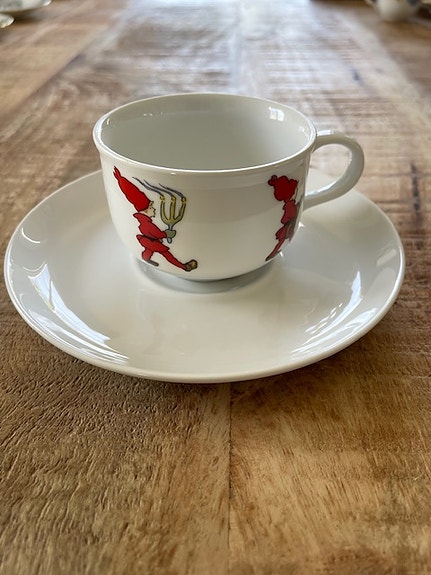 Rörstrand Diamant espressokopp P 555 – vintage