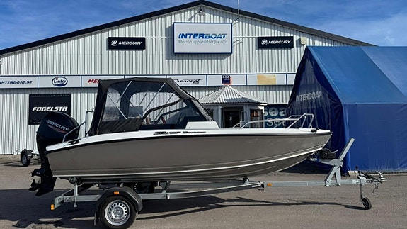 Silver Beaver Mercury F50 - 22 Gångtimmar - 80 km/h vagn