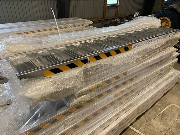 SE Equipment  lastramper i aluminium