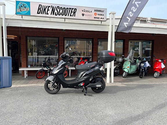 Viarelli GT1 Elmoped klass 1 (45km/h) med nya batteriaer