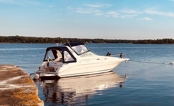 Sea Ray 290 -95, utbytt motor