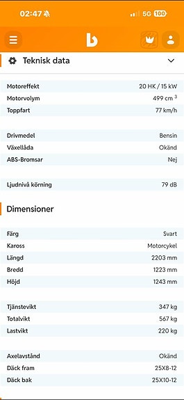 Kymco MXU 500 CVT Kraftfull ATW. Winch. 4WD. Drag. Automat 5 of 5