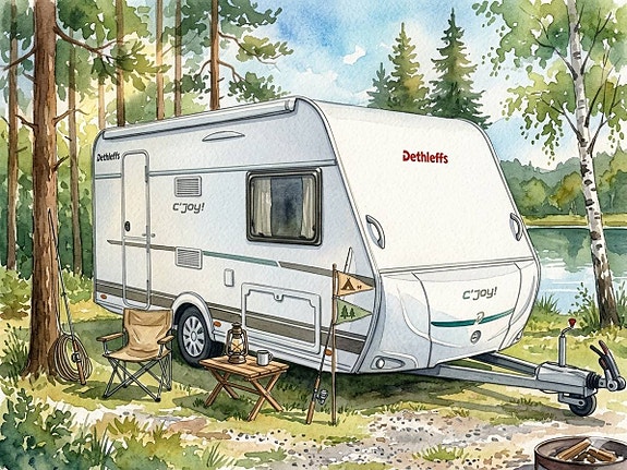 Dethleffs C'Joy 390, 1100kg