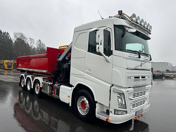 VOLVO FH500 HIAB 358 KRANVÄXLARE LÅGMIL
