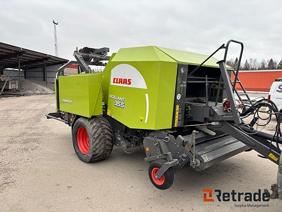 Rundbalspress Claas Rollant 355
