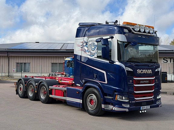 SCANIA NEXTGEN R580 V8 LASTVÄXLARE TRIDEM