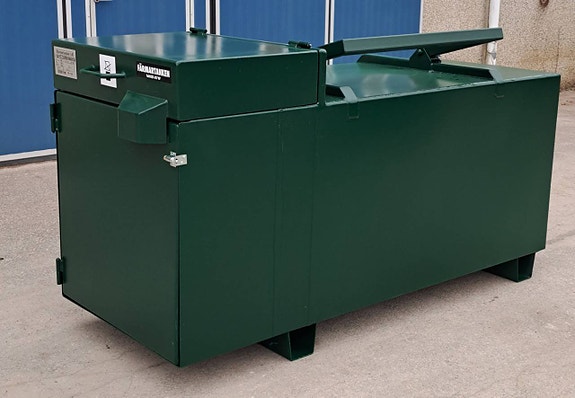 Färmartanken ADR IBC-behållare dieseltank 990 L, valfri färg