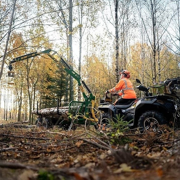 Kellfri Atv skogsvagnar