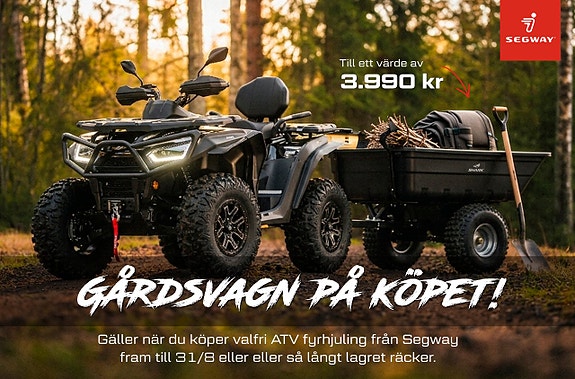 Segway AT6 S Standard EPS - Traktor B | Plogkampanj | Från 1112 kr/mån 2 of 2