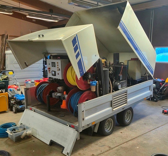 Mobil Vattenbläster / Högtryckstvätt Aquila TD603