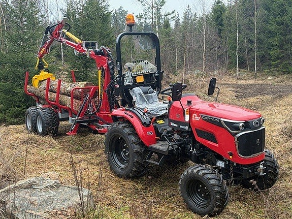 Kompakttraktor Captain 263 med kranman T1850 Pro