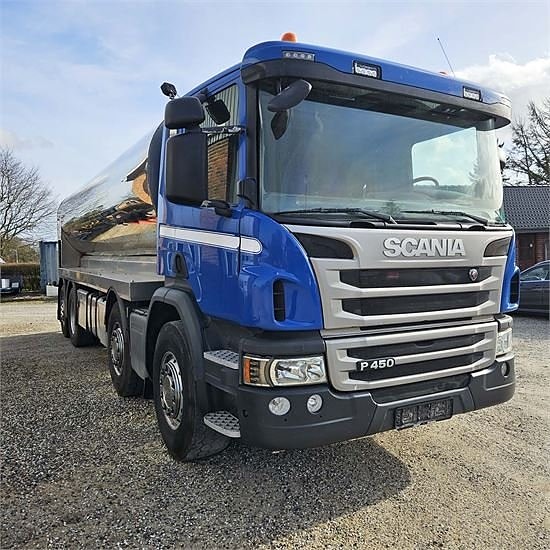 Scania SCANIA P450 - Lastbil med rustfri tank / rust free ta 10 of 30