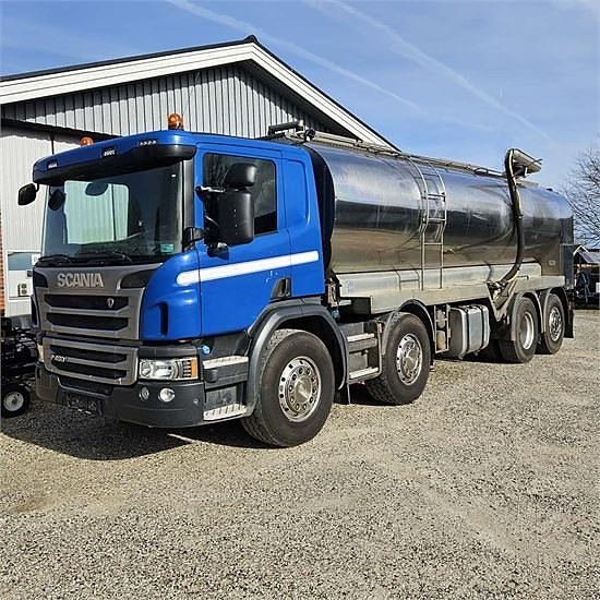 Scania SCANIA P450 Sælges samlet - Lastbil inkl. Tankvogn