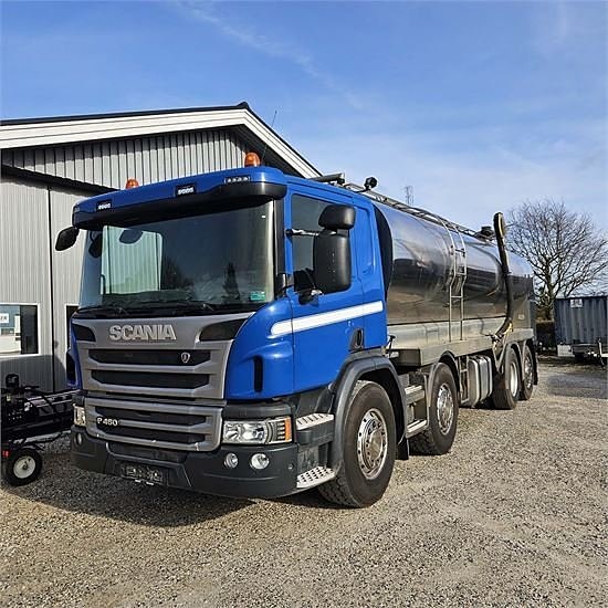 Scania SCANIA P450 - Lastbil med rustfri tank / rust free ta 6 of 30
