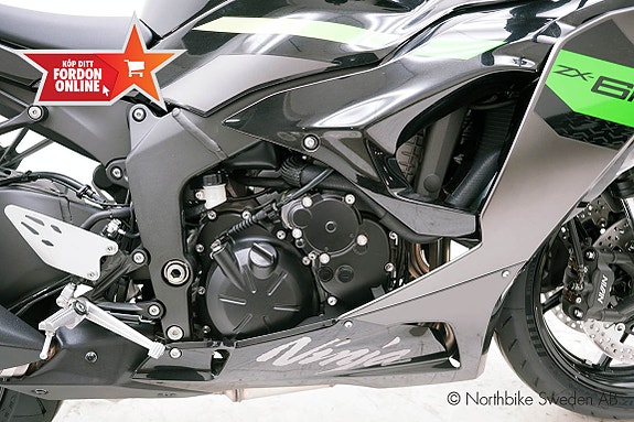 Kawasaki ZX-6R Hemleverans 7 of 18