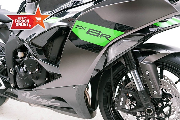 Kawasaki ZX-6R Hemleverans 9 of 18