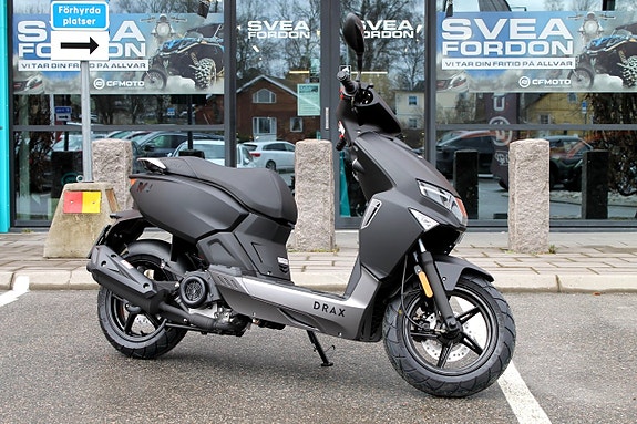 Drax RAW EFI | 45 | EU-MOPED | RÄNTEFRITT!