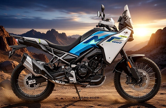 CFMOTO 450MT | 2 CYL PARALLELL TWIN | ADVENTURE MC | STORSÄLJARE!