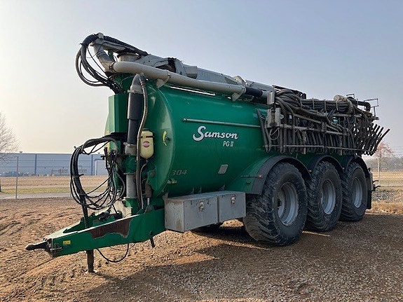 Ramp till Gödseltunna Samson SBX 2 24 m