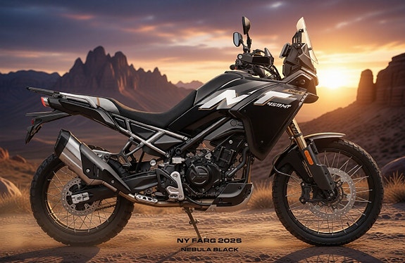 CFMOTO 450MT | 2 CYL PARALLELL TWIN | ADVENTURE MC | STORSÄLJARE