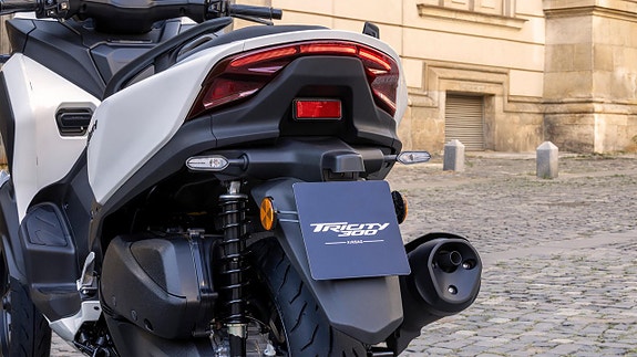 Yamaha Tricity 300 ABS B-körkort Airbag, Nyhet. I lager för omg leverans 4 of 6
