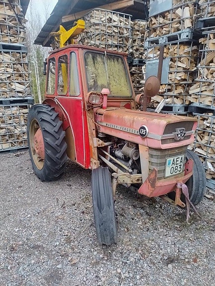 ferguson 135 med kran