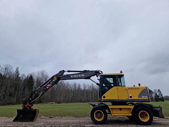 Volvo EW140 - Rotor - Ny motor - Låga timmar - Finans - Byte