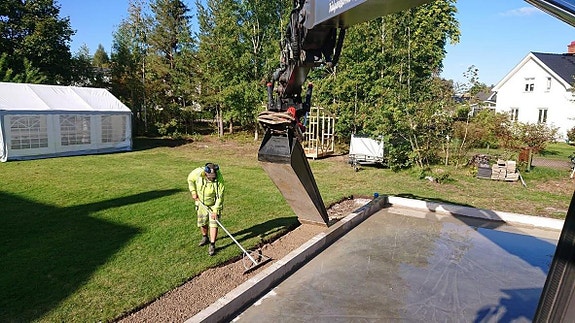 Återfyllnadsskopa för grävmaskin 7 of 12
