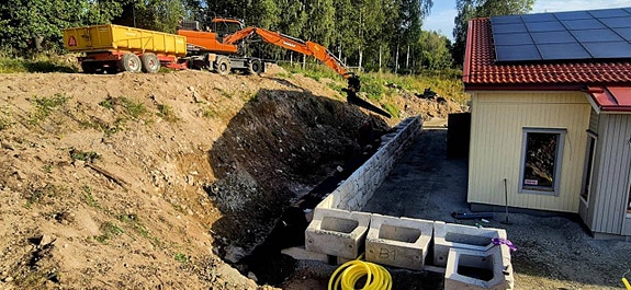 Återfyllnadsskopa för grävmaskin 3 of 5