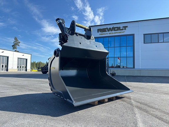 REWOLT HD Hydrauliska Planeringsskopor HARDOX 2 of 7
