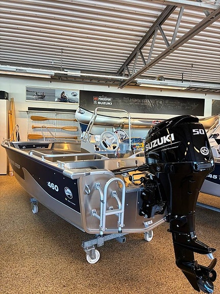 460 Arkip + Suzuki DF50ATL 2026, Garmin 92sv + Motorlås